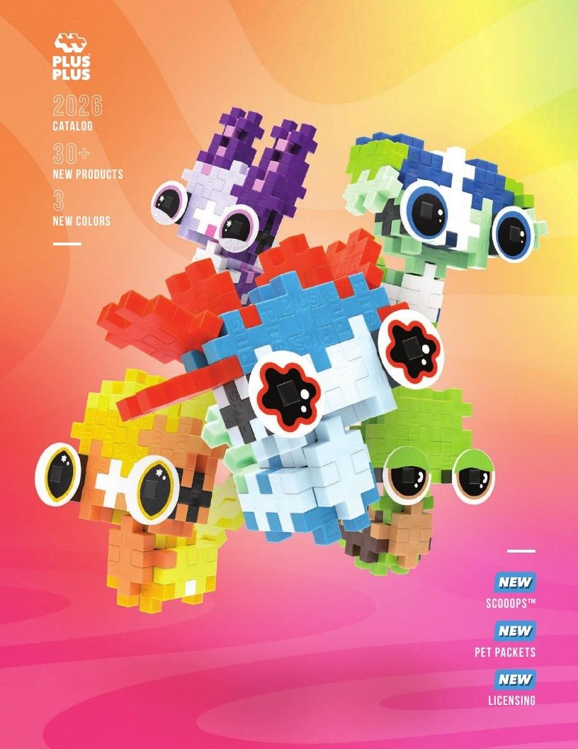 Plus-Plus USA Annual Construction Toys Catalog Weekly Ad January 1 - December 31, 2026