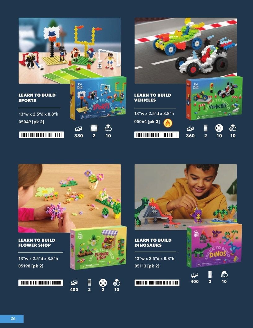 Plus-Plus USA Annual Construction Toys Catalog Weekly Ad January 1 - December 31, 2026
