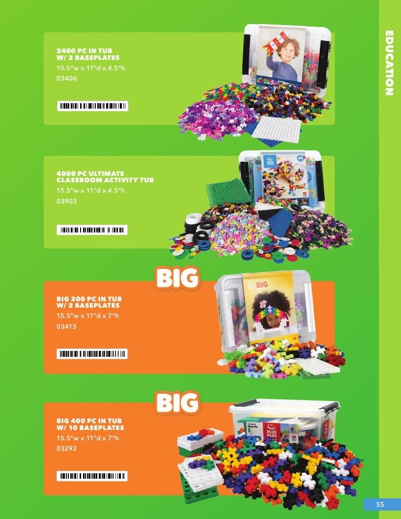 Plus-Plus USA Annual Construction Toys Catalog Weekly Ad January 1 - December 31, 2026