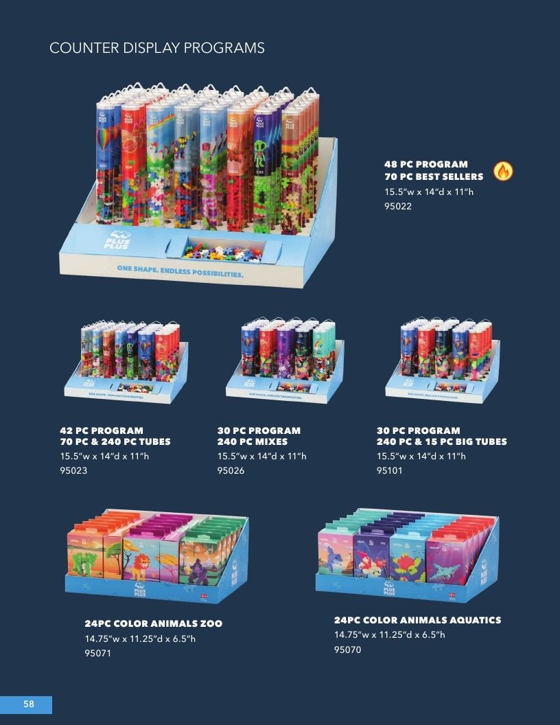 Plus-Plus USA Annual Construction Toys Catalog Weekly Ad January 1 - December 31, 2026