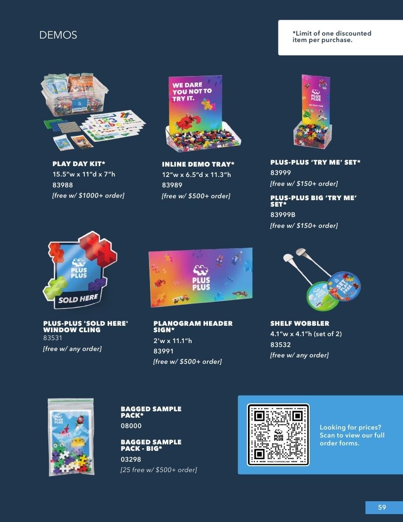 Plus-Plus USA Annual Construction Toys Catalog Weekly Ad January 1 - December 31, 2026
