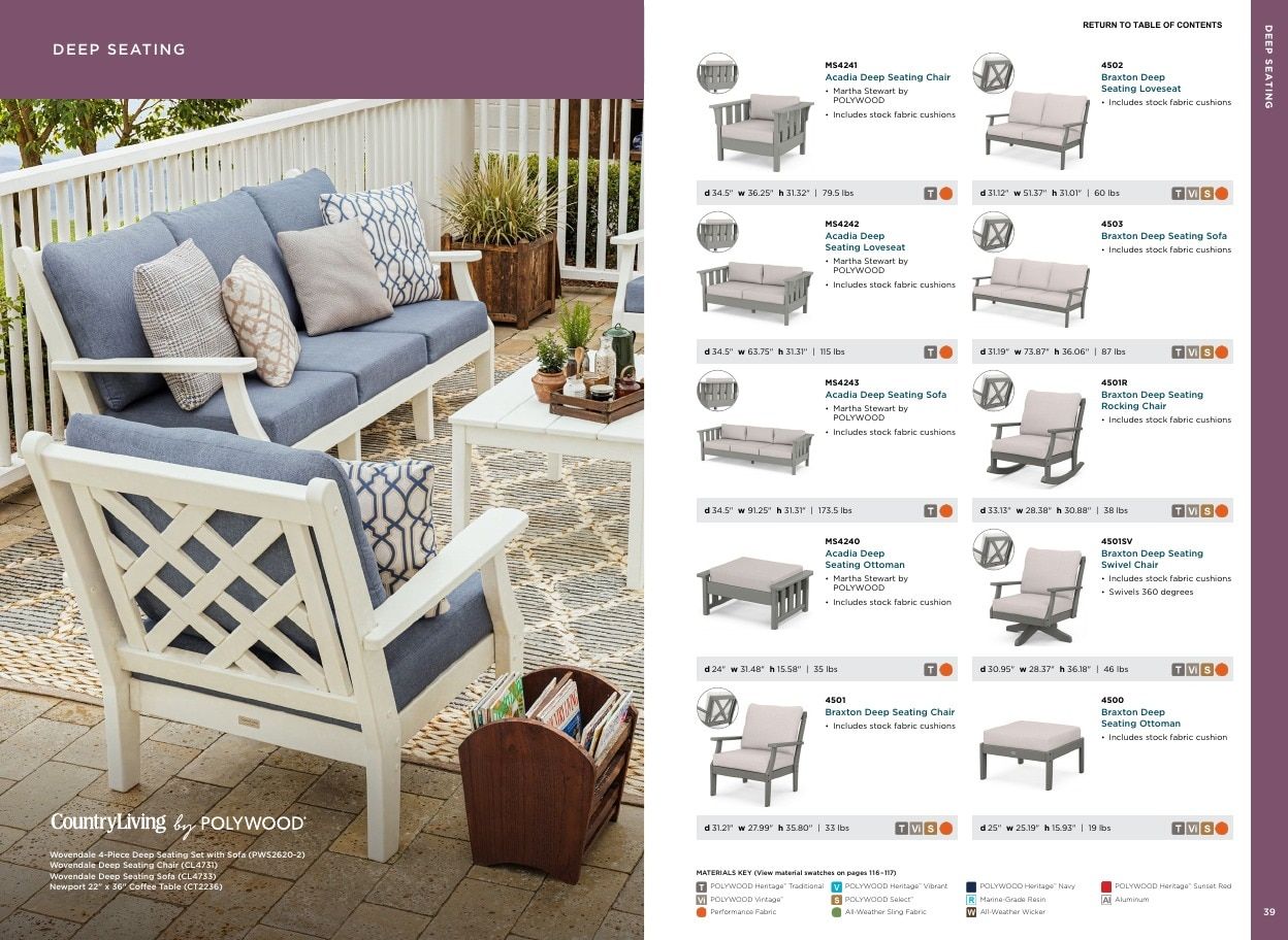 POLYWOOD Outdoor Furniture Catalog Weekly Ad January 1 - December 31, 2026