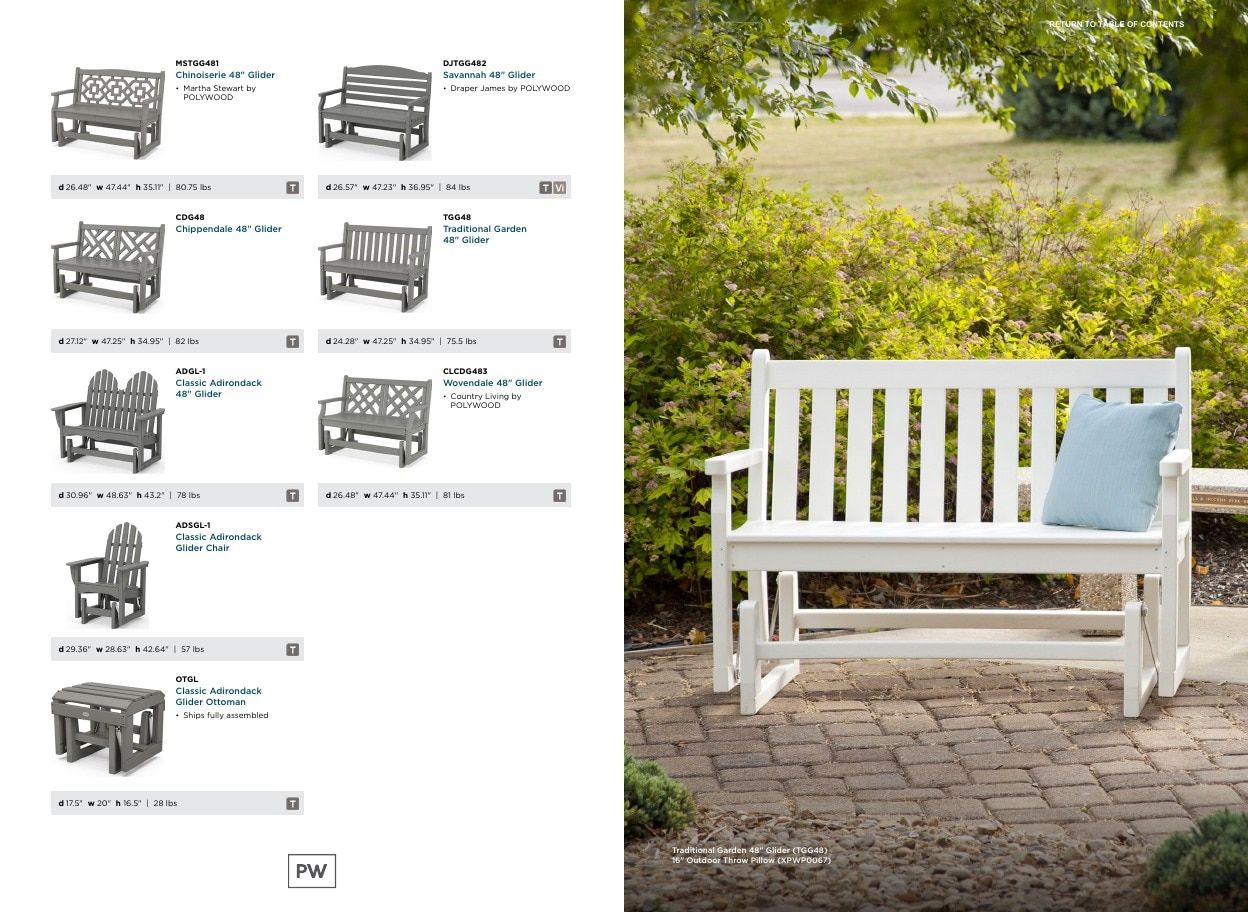 POLYWOOD Outdoor Furniture Catalog Weekly Ad January 1 - December 31, 2026