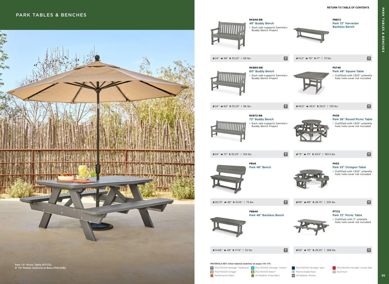 POLYWOOD Outdoor Furniture Catalog Weekly Ad January 1 - December 31, 2026