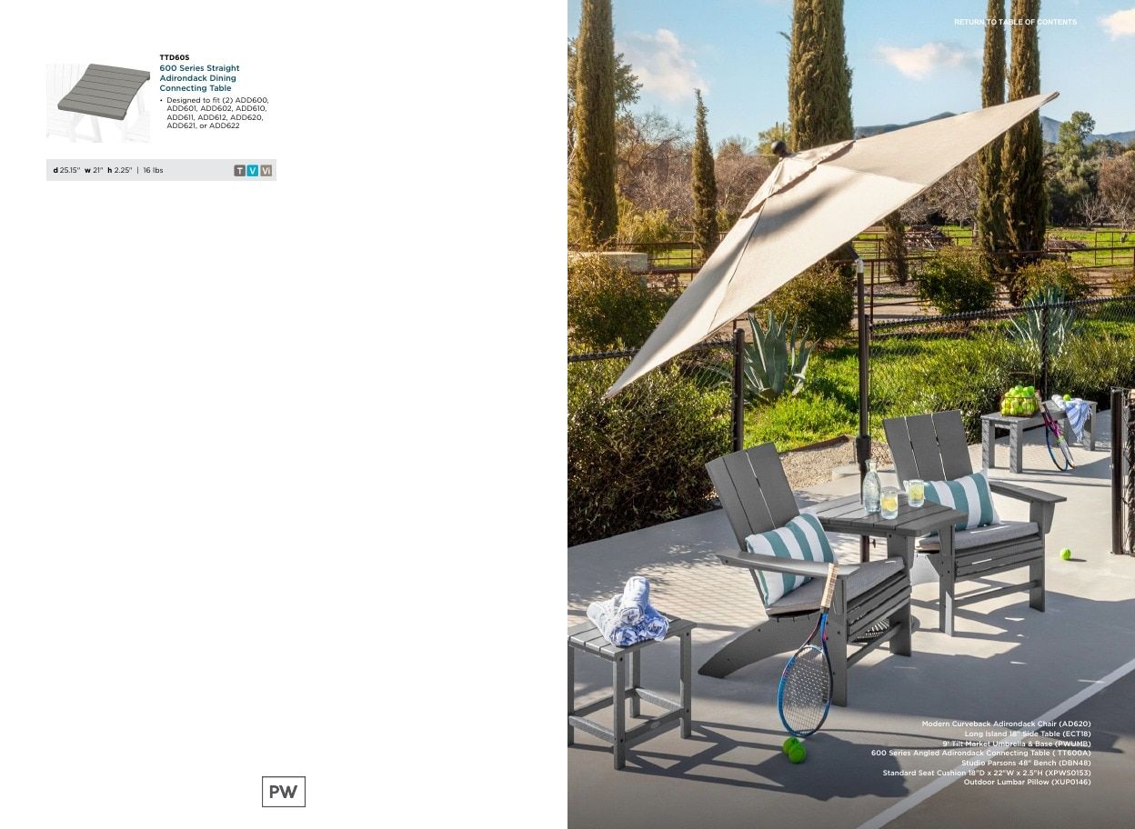 POLYWOOD Outdoor Furniture Catalog Weekly Ad January 1 - December 31, 2026