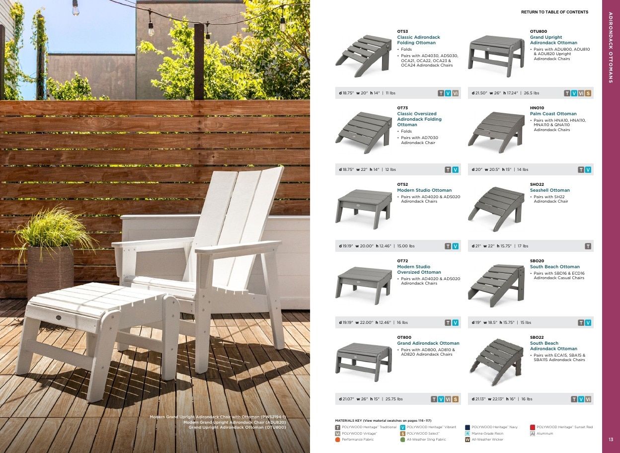 POLYWOOD Outdoor Furniture Catalog Weekly Ad January 1 - December 31, 2026