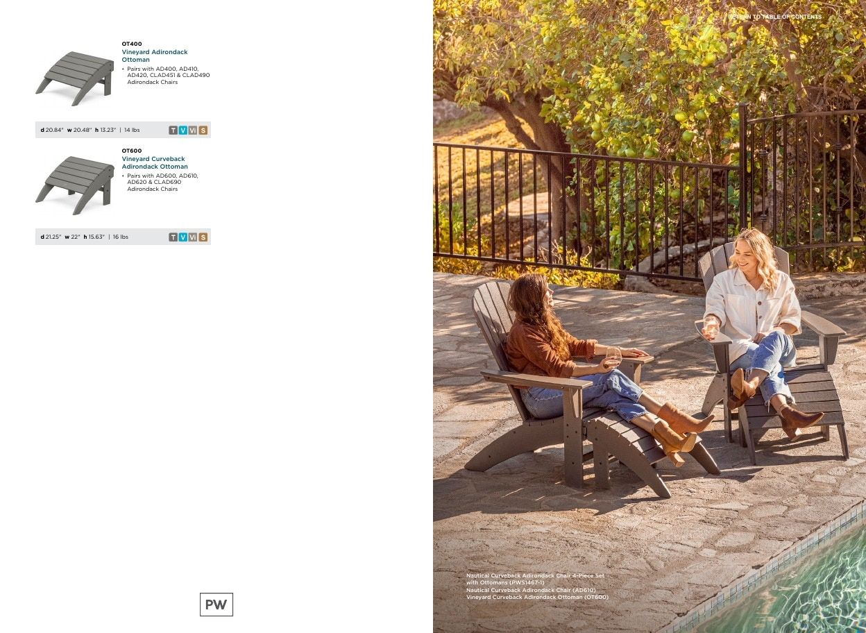 POLYWOOD Outdoor Furniture Catalog Weekly Ad January 1 - December 31, 2026