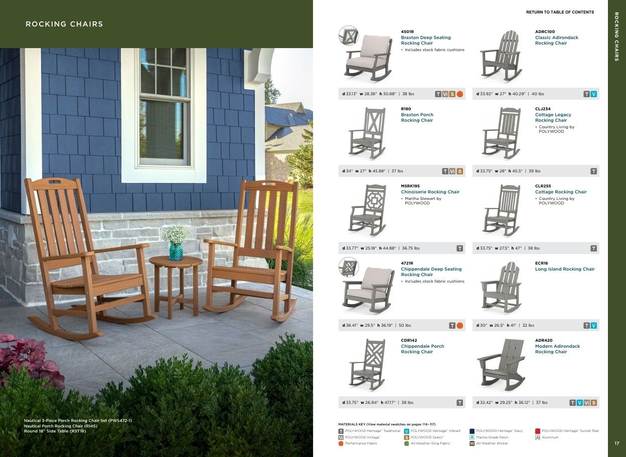 POLYWOOD Outdoor Furniture Catalog Weekly Ad January 1 - December 31, 2026