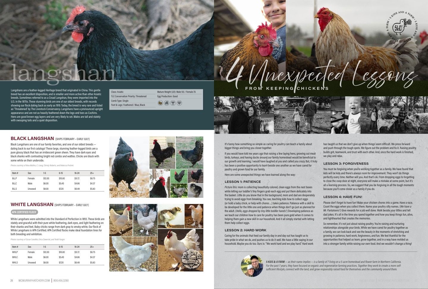 Murray McMurray Hatchery Poultry Catalog Weekly Ad January 1 - December 31, 2026