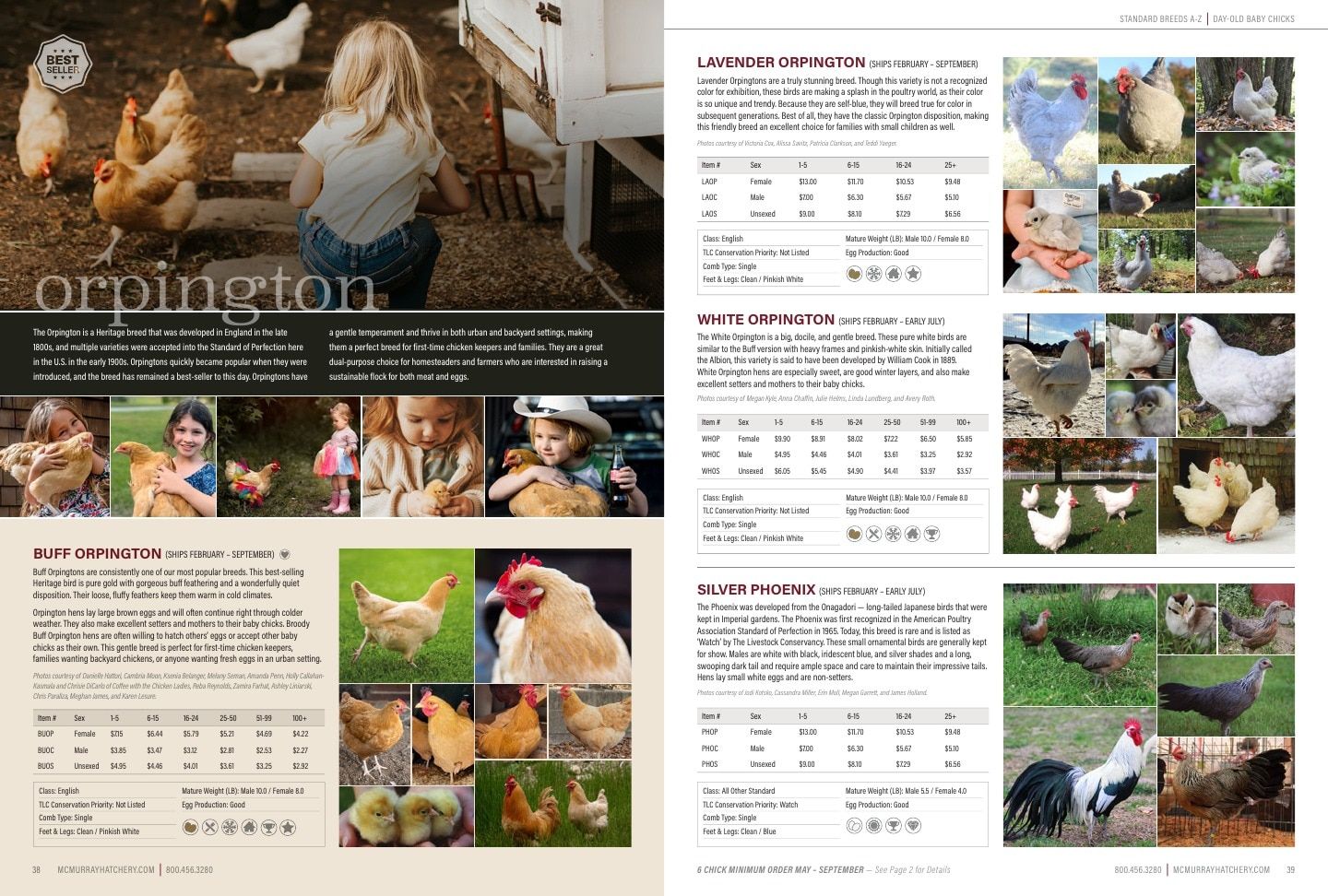 Murray McMurray Hatchery Poultry Catalog Weekly Ad January 1 - December 31, 2026