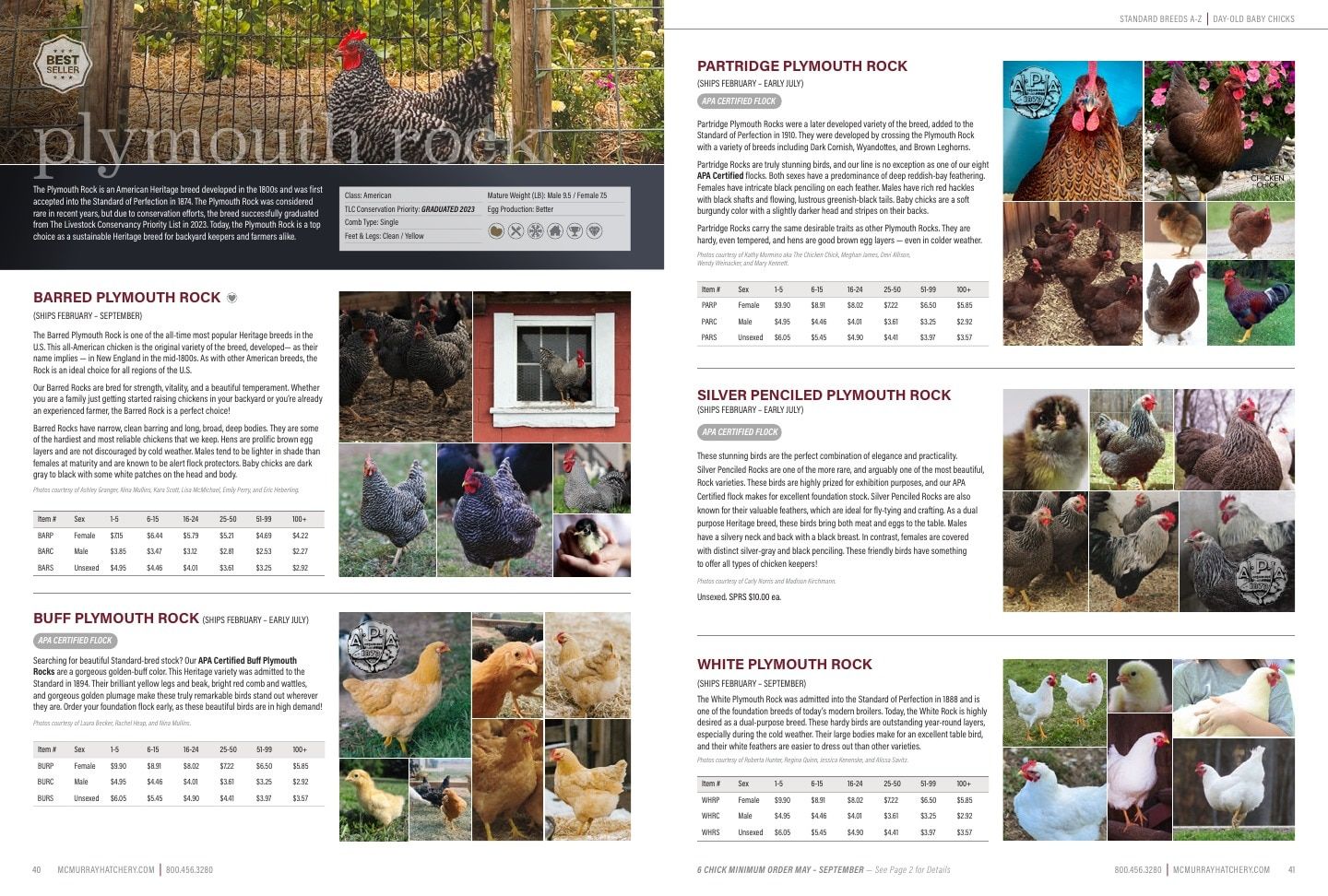 Murray McMurray Hatchery Poultry Catalog Weekly Ad January 1 - December 31, 2026