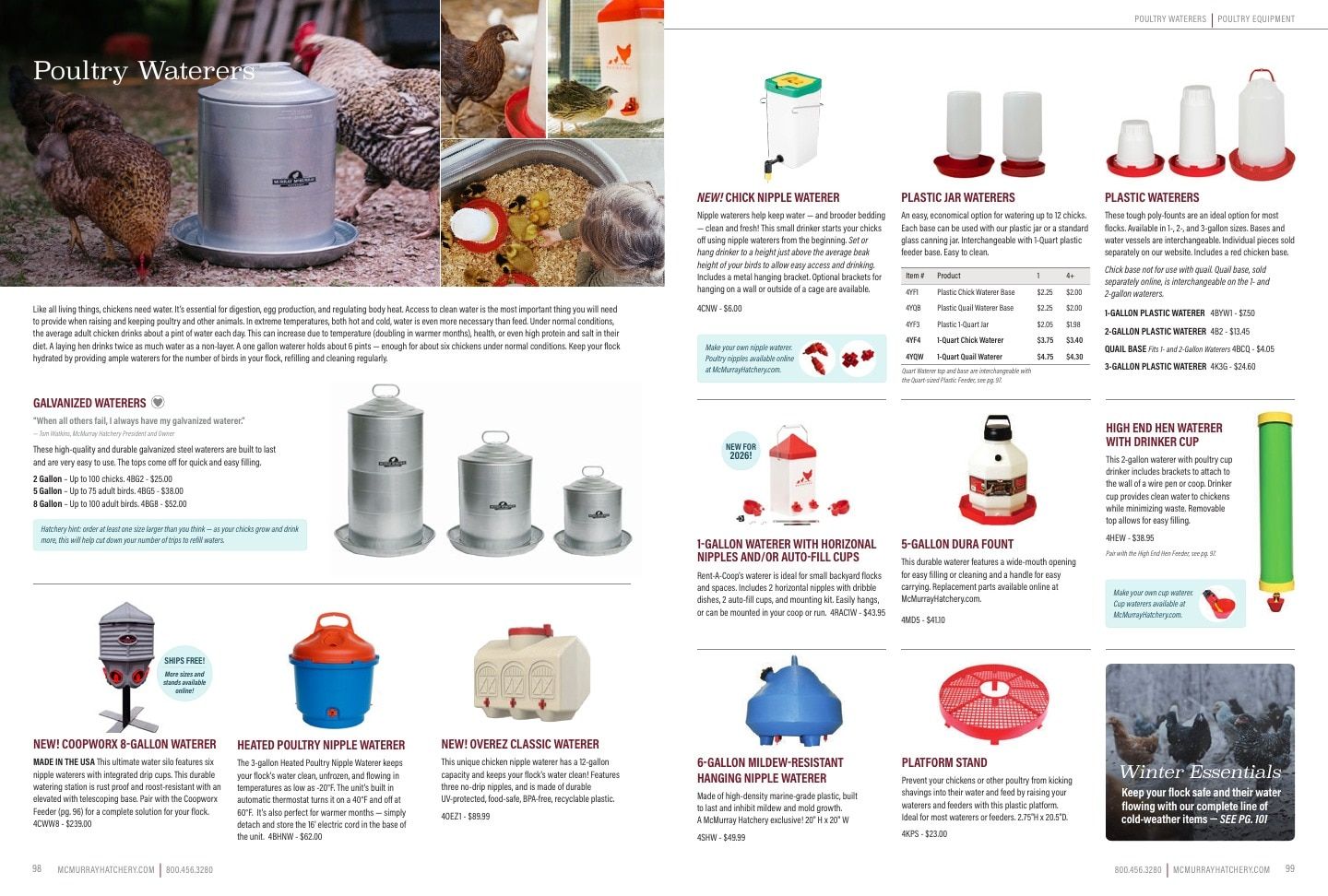 Murray McMurray Hatchery Poultry Catalog Weekly Ad January 1 - December 31, 2026