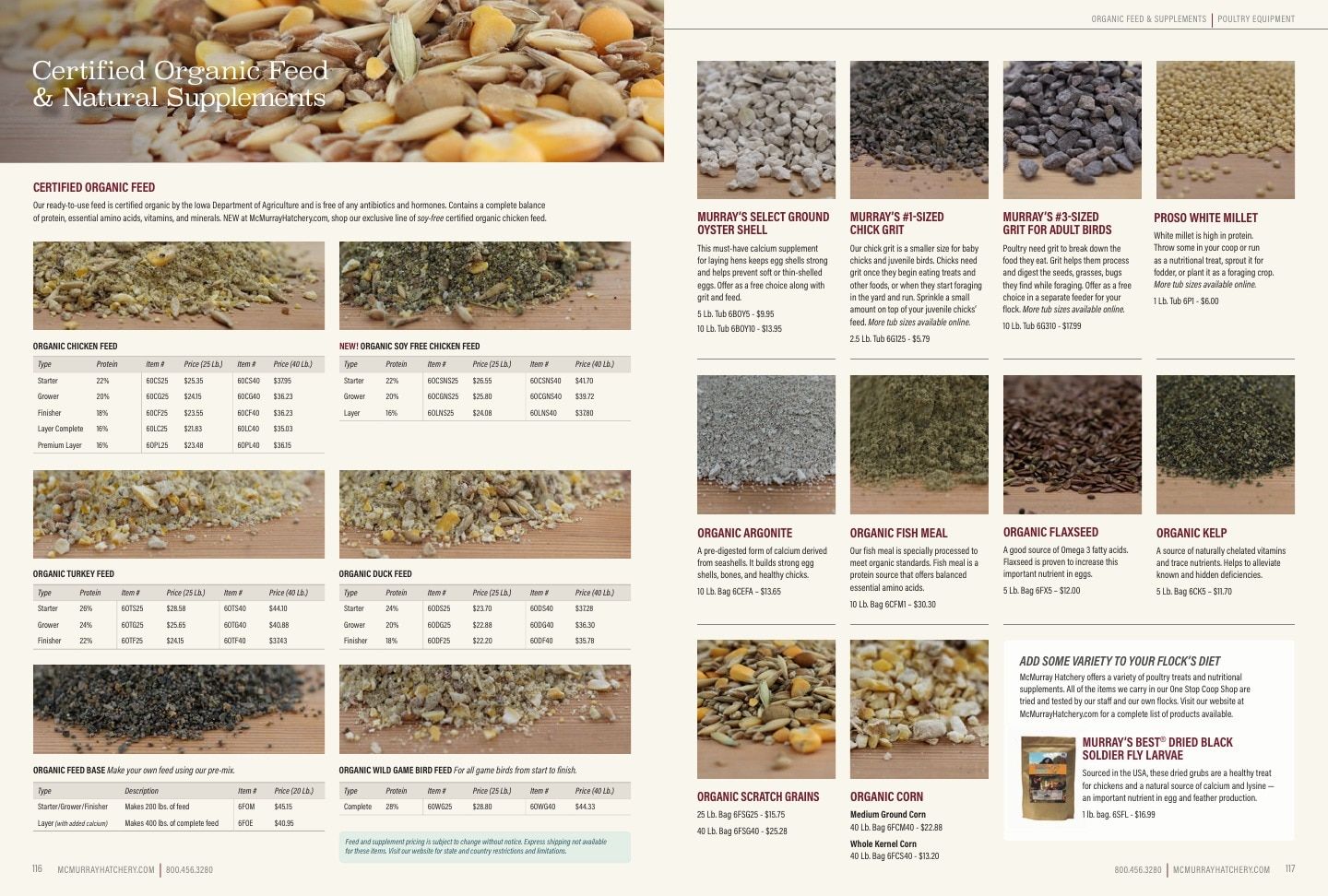 Murray McMurray Hatchery Poultry Catalog Weekly Ad January 1 - December 31, 2026