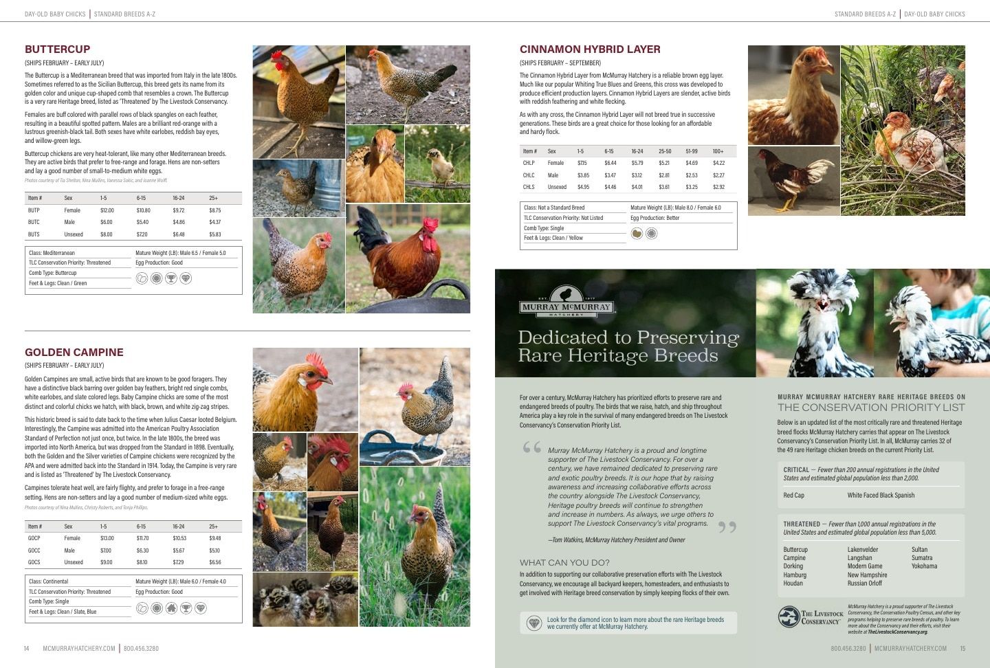 Murray McMurray Hatchery Poultry Catalog Weekly Ad January 1 - December 31, 2026