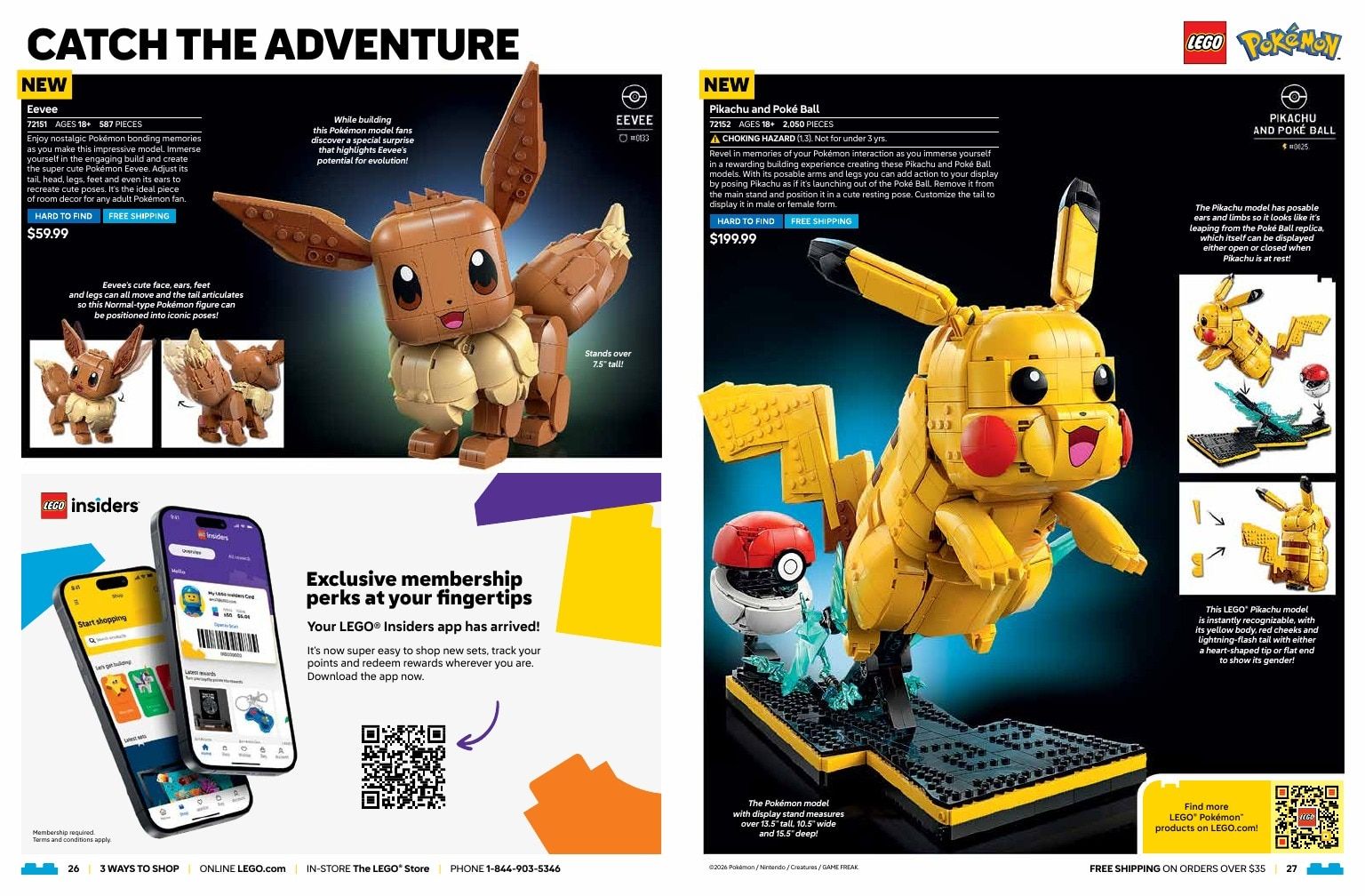 LEGO Spring Toy Catalog Weekly Ad January 1 - December 31, 2026