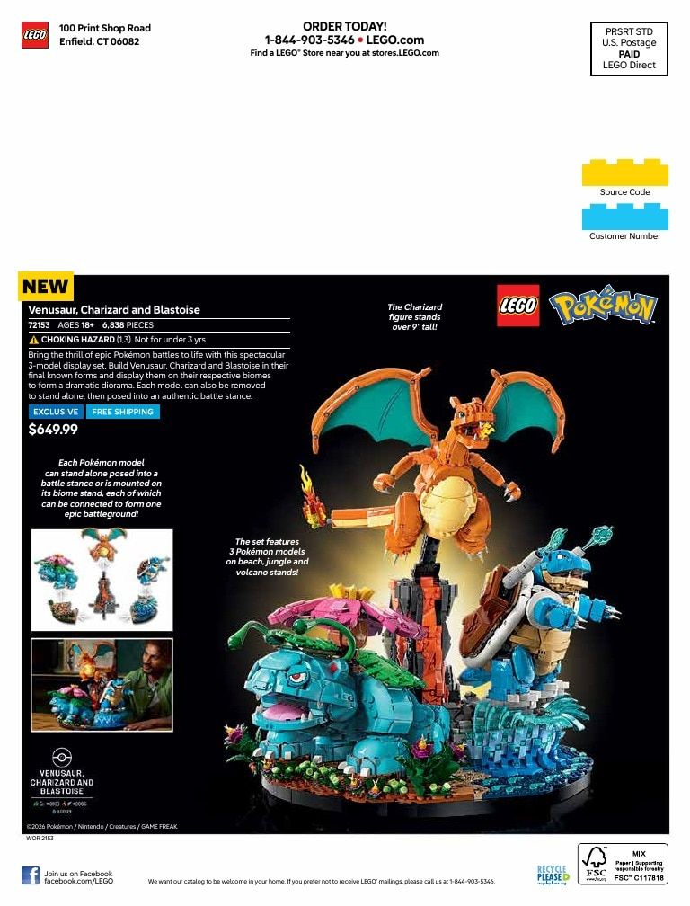 LEGO Spring Toy Catalog Weekly Ad January 1 - December 31, 2026