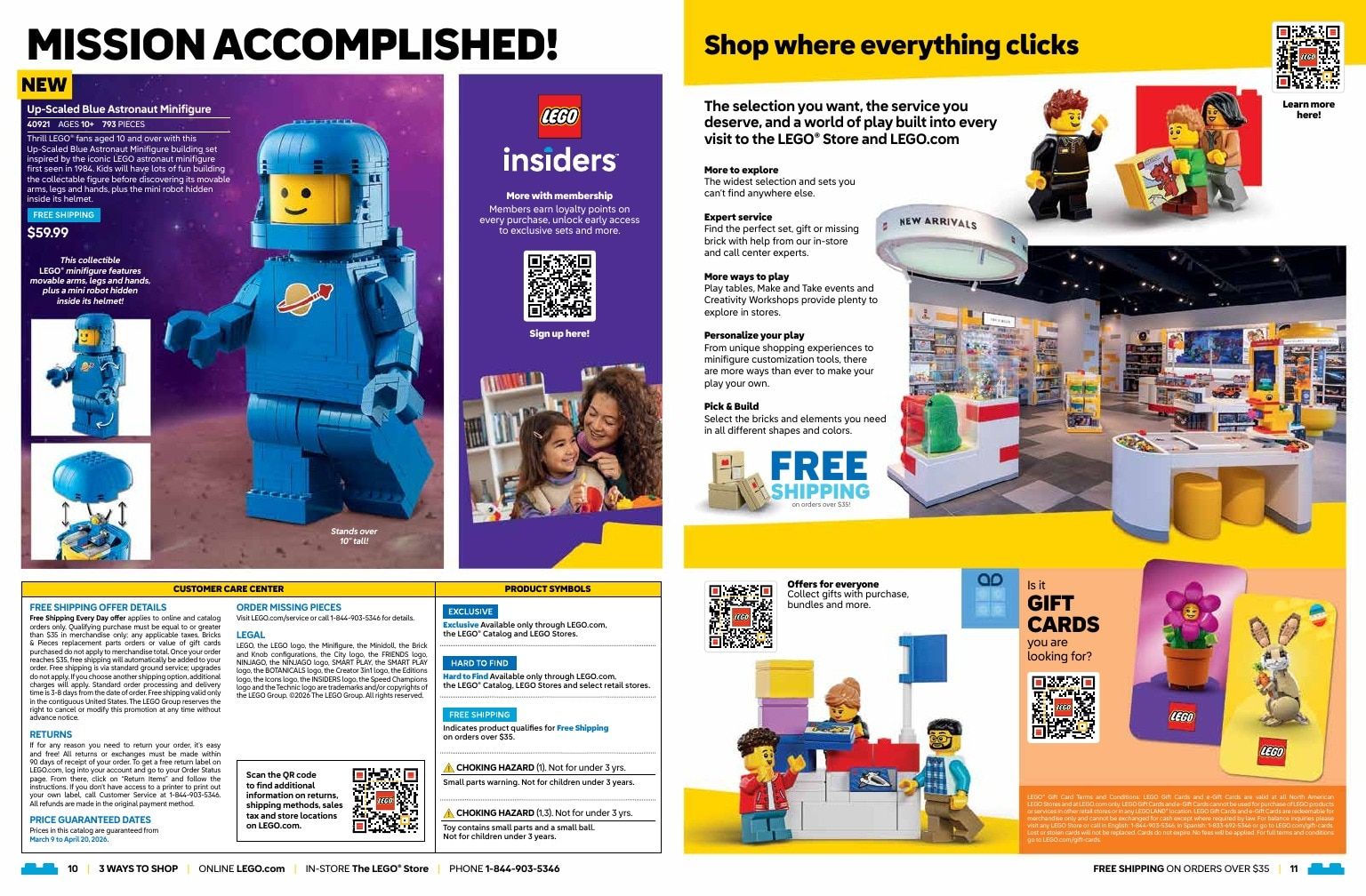 LEGO Spring Toy Catalog Weekly Ad January 1 - December 31, 2026