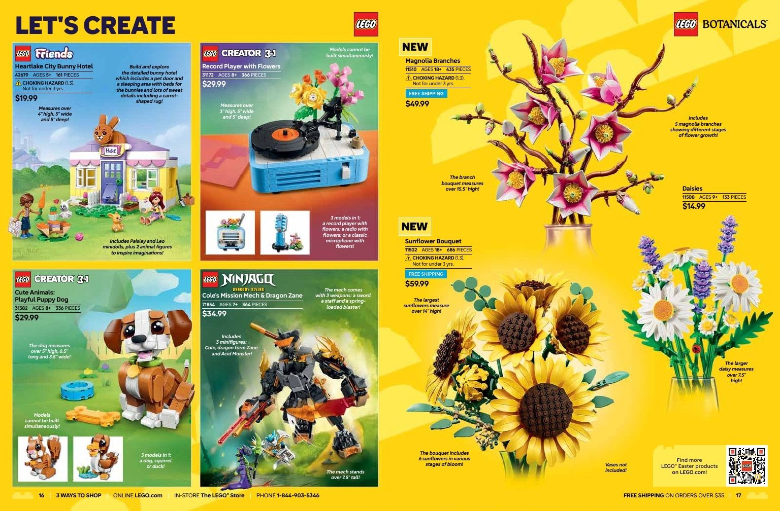 LEGO Spring Toy Catalog Weekly Ad January 1 - December 31, 2026