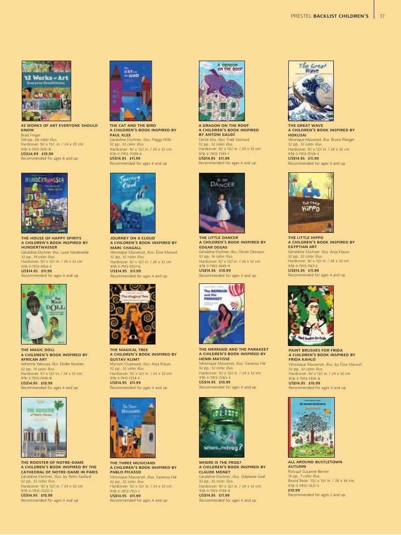 Prestel Art Books Catalog Weekly Ad January 1 - December 31, 2026