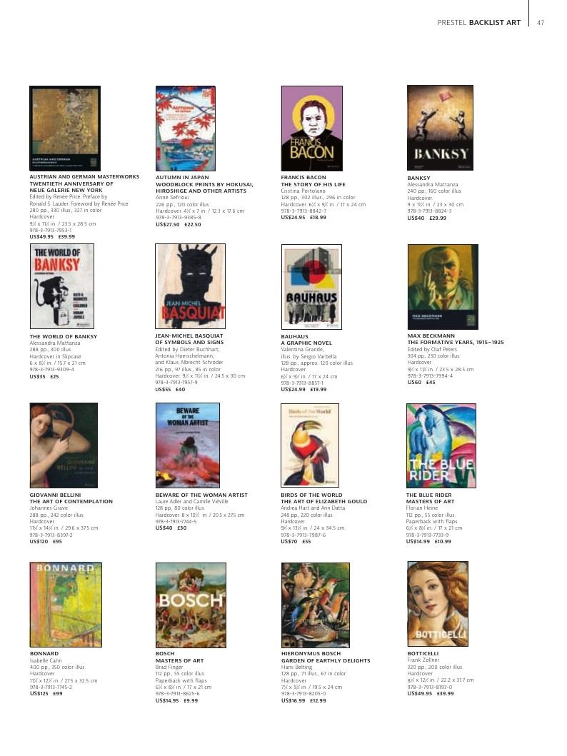 Prestel Art Books Catalog Weekly Ad January 1 - December 31, 2026