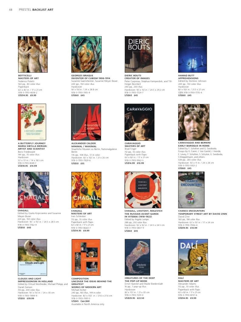Prestel Art Books Catalog Weekly Ad January 1 - December 31, 2026