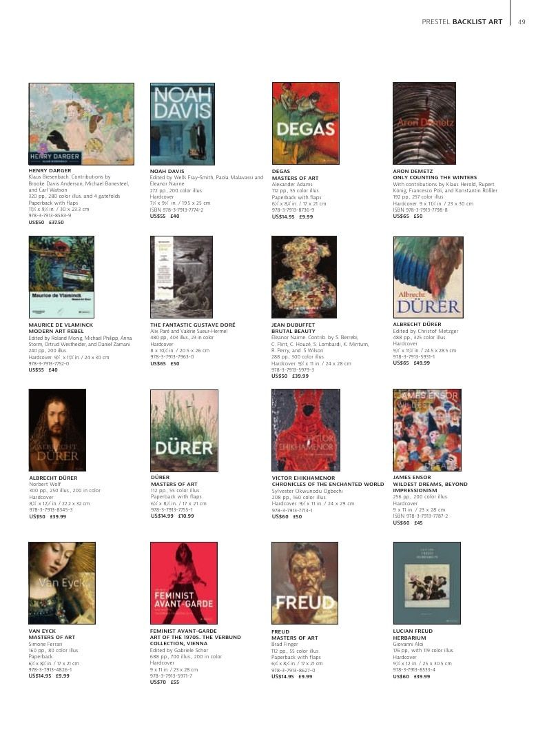 Prestel Art Books Catalog Weekly Ad January 1 - December 31, 2026