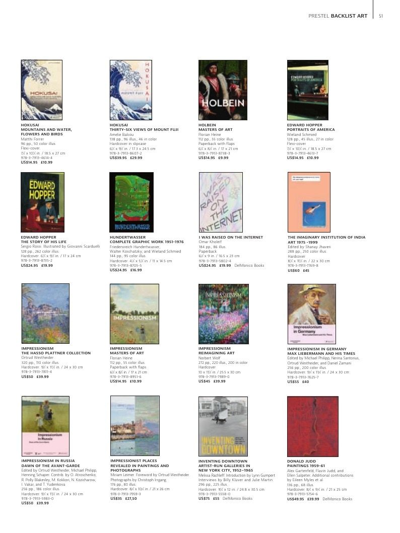 Prestel Art Books Catalog Weekly Ad January 1 - December 31, 2026