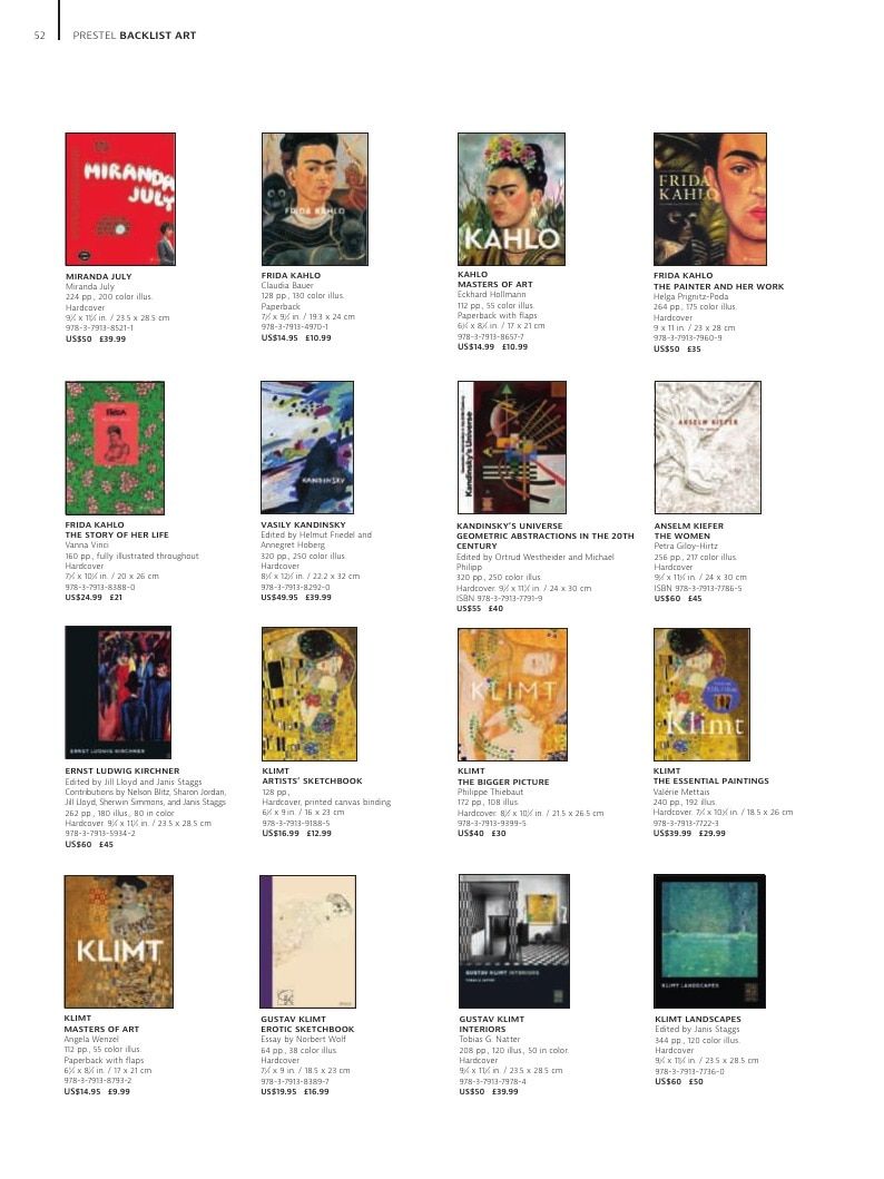 Prestel Art Books Catalog Weekly Ad January 1 - December 31, 2026