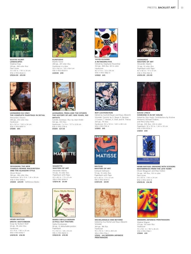 Prestel Art Books Catalog Weekly Ad January 1 - December 31, 2026