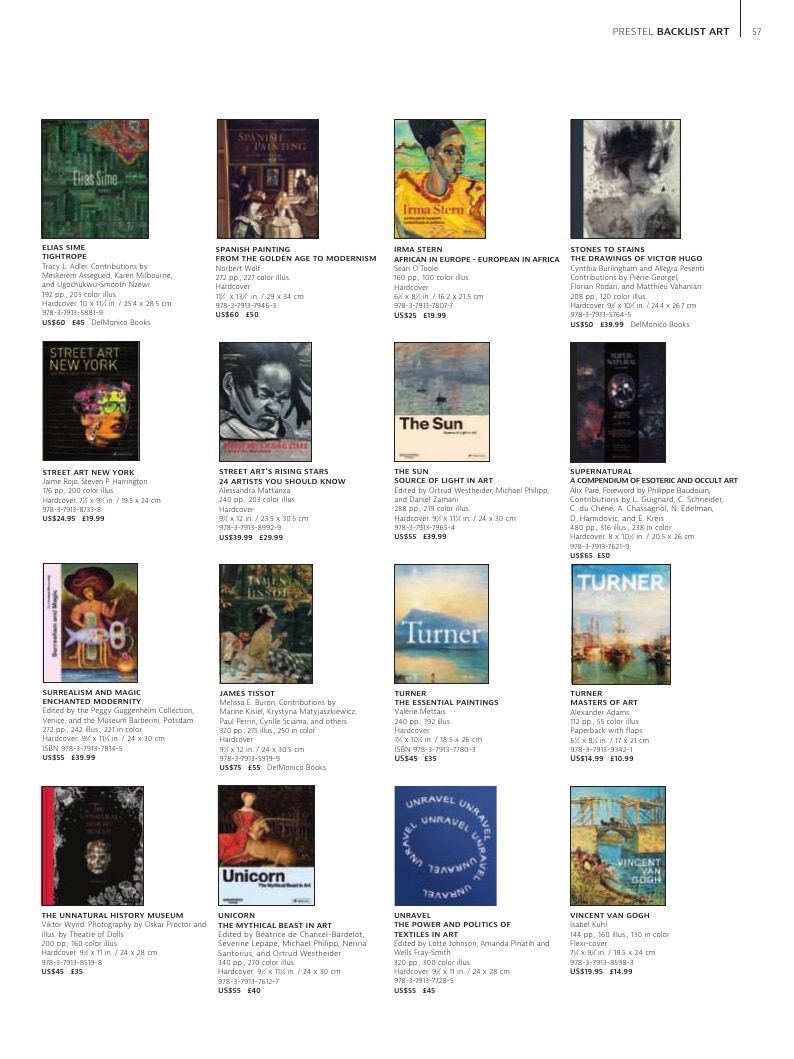 Prestel Art Books Catalog Weekly Ad January 1 - December 31, 2026