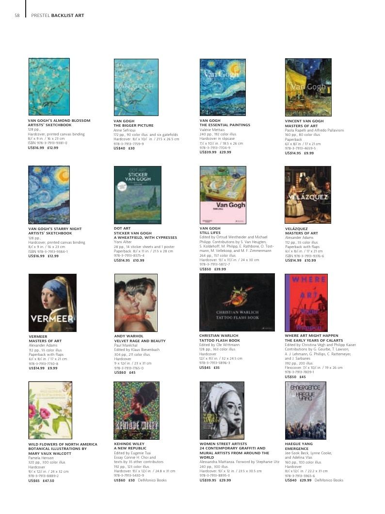 Prestel Art Books Catalog Weekly Ad January 1 - December 31, 2026