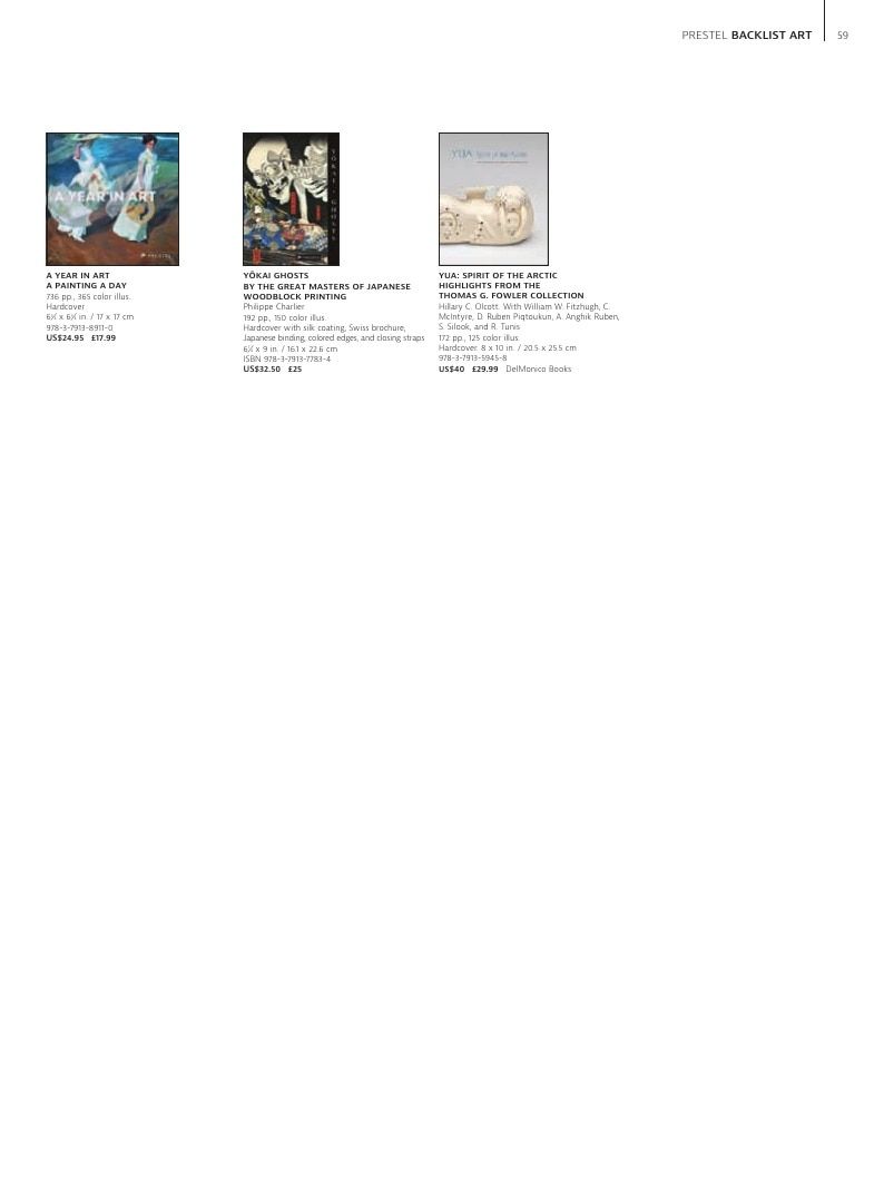 Prestel Art Books Catalog Weekly Ad January 1 - December 31, 2026