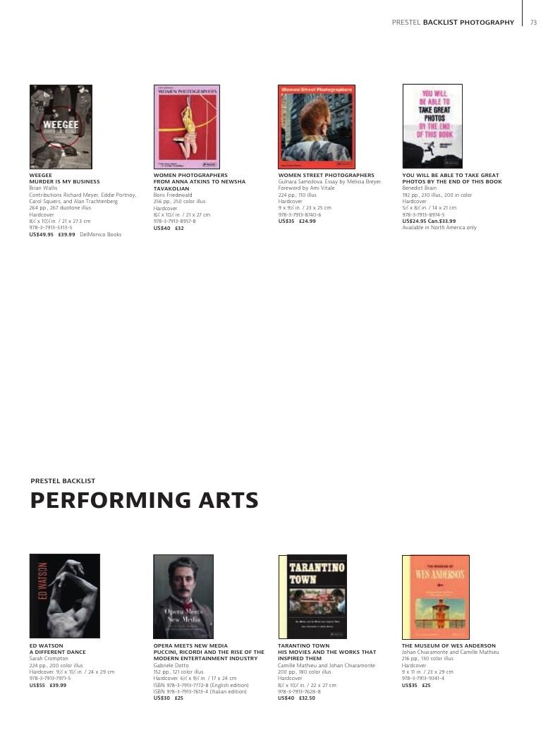 Prestel Art Books Catalog Weekly Ad January 1 - December 31, 2026