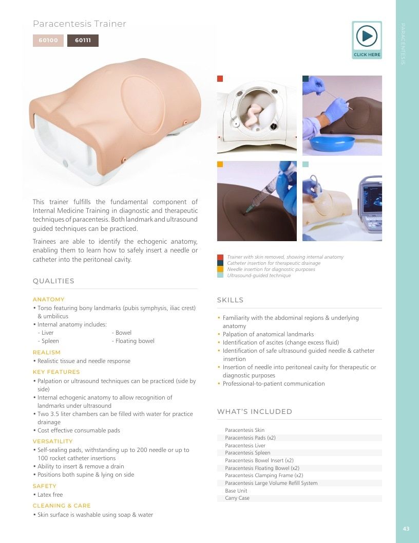 Limbs & Things USA Medical Simulation Catalog Weekly Ad January 1 - December 31, 2026