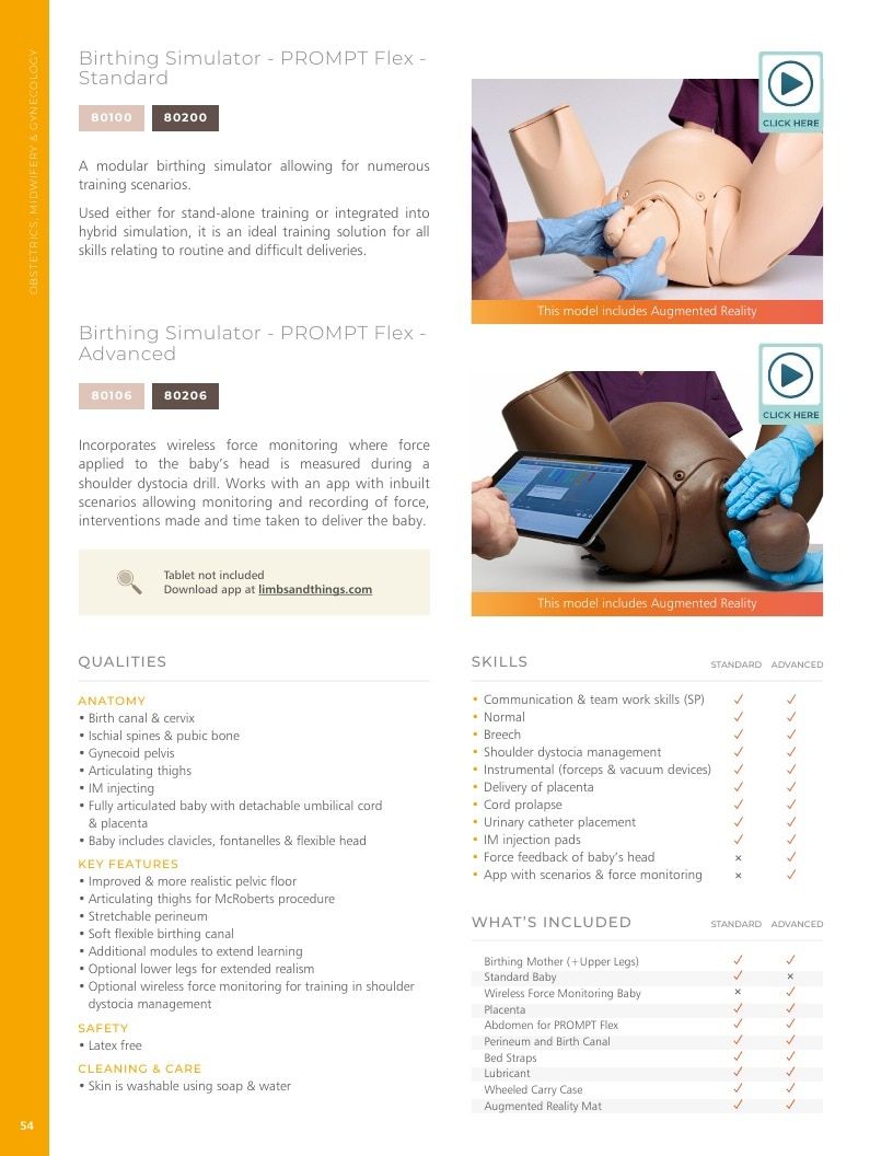 Limbs & Things USA Medical Simulation Catalog Weekly Ad January 1 - December 31, 2026