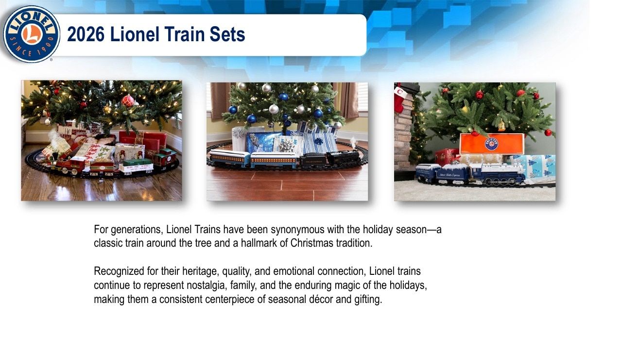 Lionel Model Trains Catalog Weekly Ad January 1 - December 31, 2026