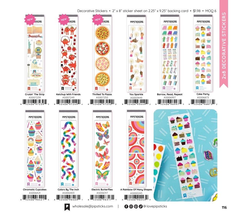 Pipsticks Annual Stickers Catalog Weekly Ad January 1 - December 31, 2026