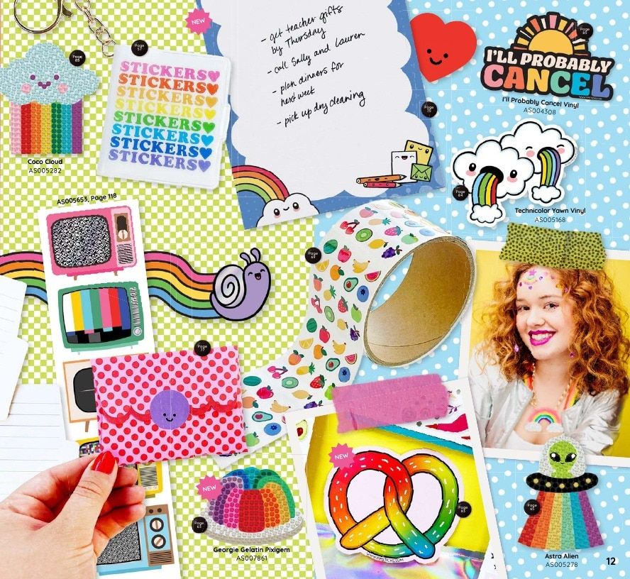 Pipsticks Annual Stickers Catalog Weekly Ad January 1 - December 31, 2026