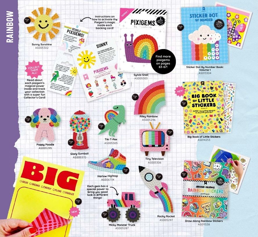 Pipsticks Annual Stickers Catalog Weekly Ad January 1 - December 31, 2026