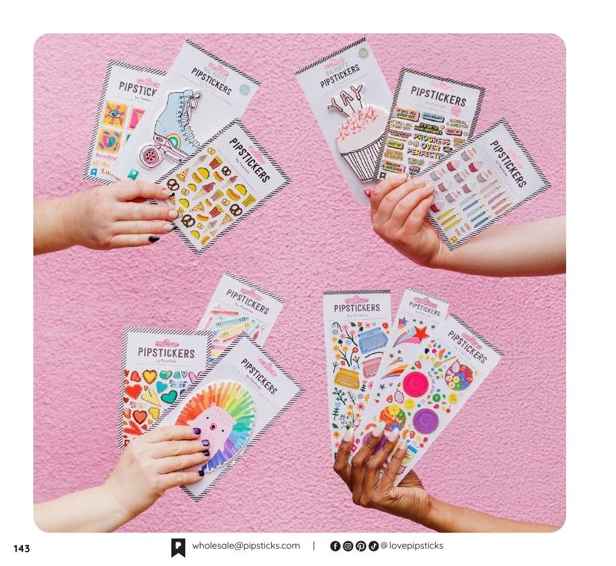 Pipsticks Annual Stickers Catalog Weekly Ad January 1 - December 31, 2026