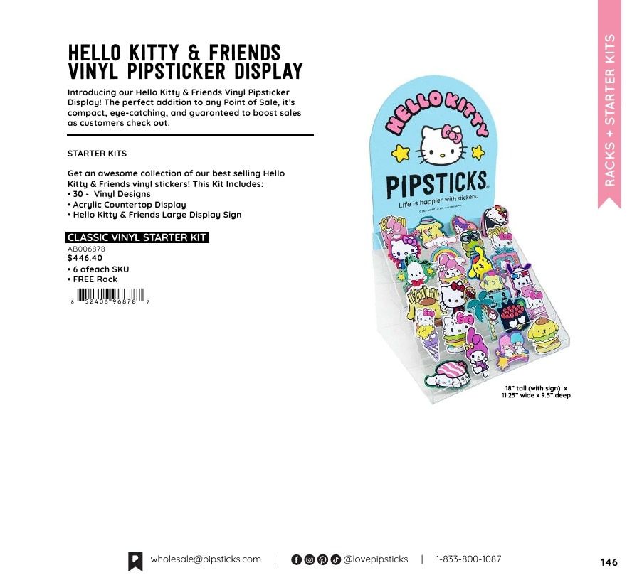 Pipsticks Annual Stickers Catalog Weekly Ad January 1 - December 31, 2026