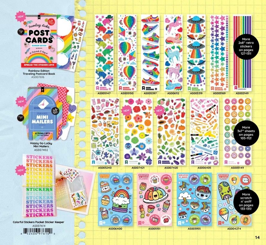 Pipsticks Annual Stickers Catalog Weekly Ad January 1 - December 31, 2026
