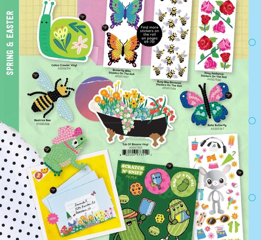 Pipsticks Annual Stickers Catalog Weekly Ad January 1 - December 31, 2026