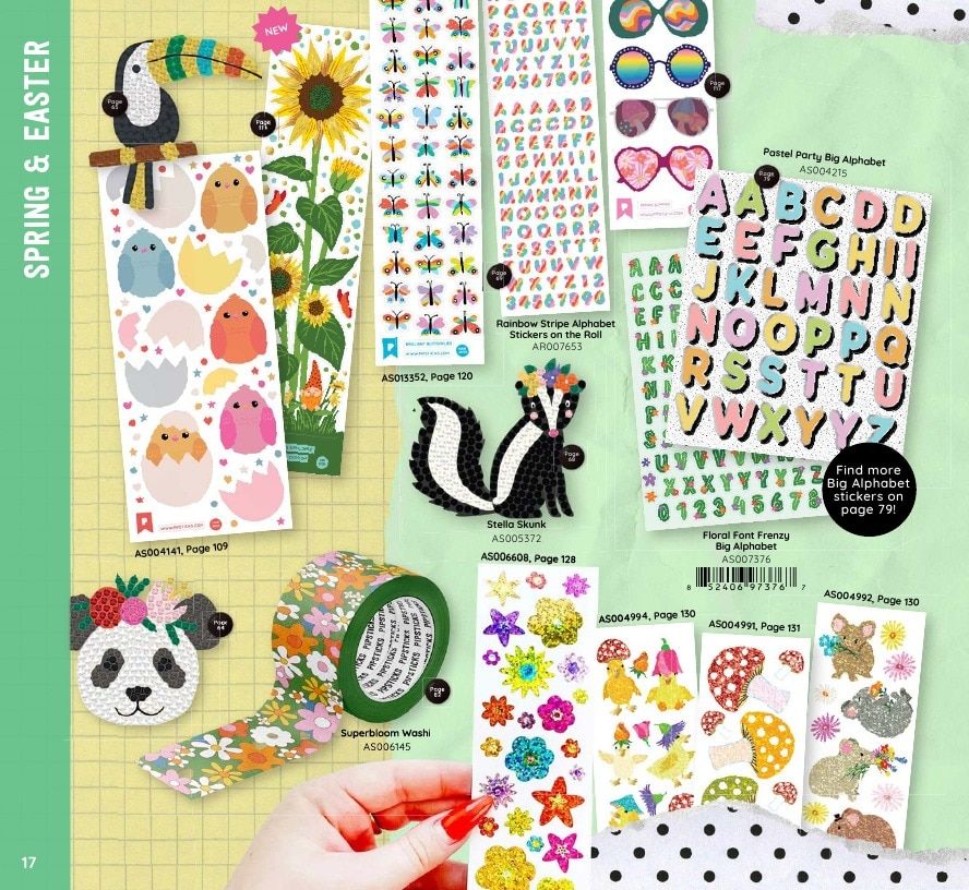 Pipsticks Annual Stickers Catalog Weekly Ad January 1 - December 31, 2026