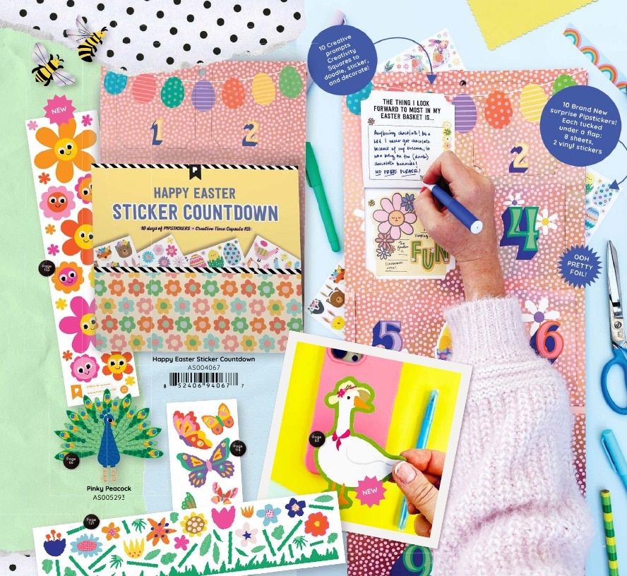 Pipsticks Annual Stickers Catalog Weekly Ad January 1 - December 31, 2026