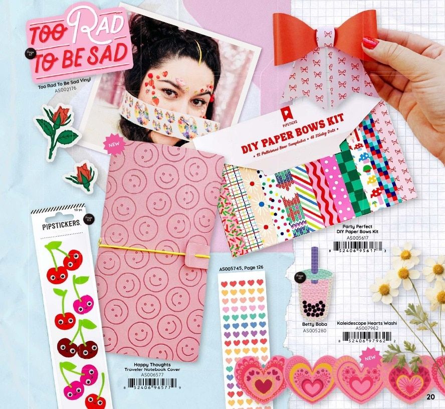 Pipsticks Annual Stickers Catalog Weekly Ad January 1 - December 31, 2026