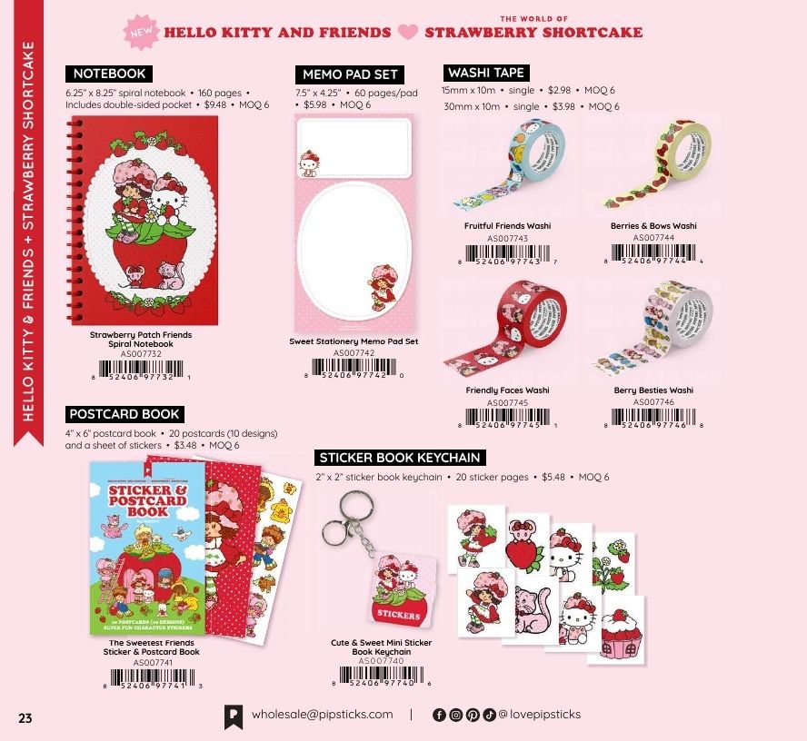 Pipsticks Annual Stickers Catalog Weekly Ad January 1 - December 31, 2026