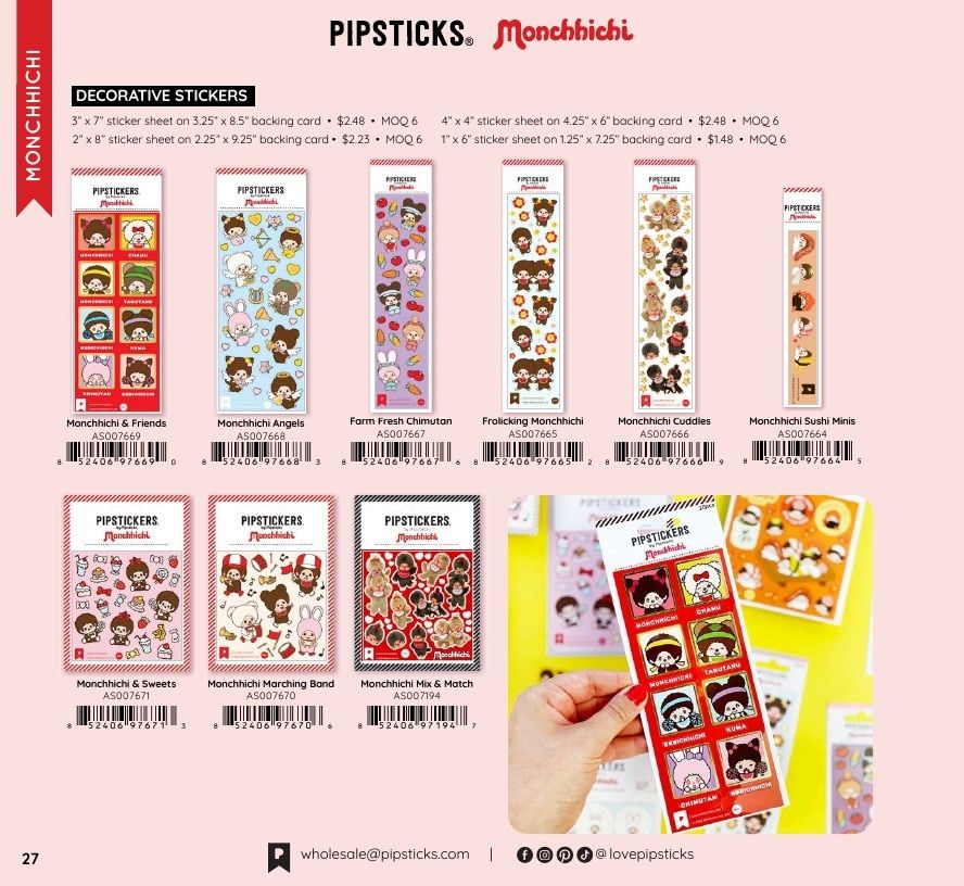Pipsticks Annual Stickers Catalog Weekly Ad January 1 - December 31, 2026