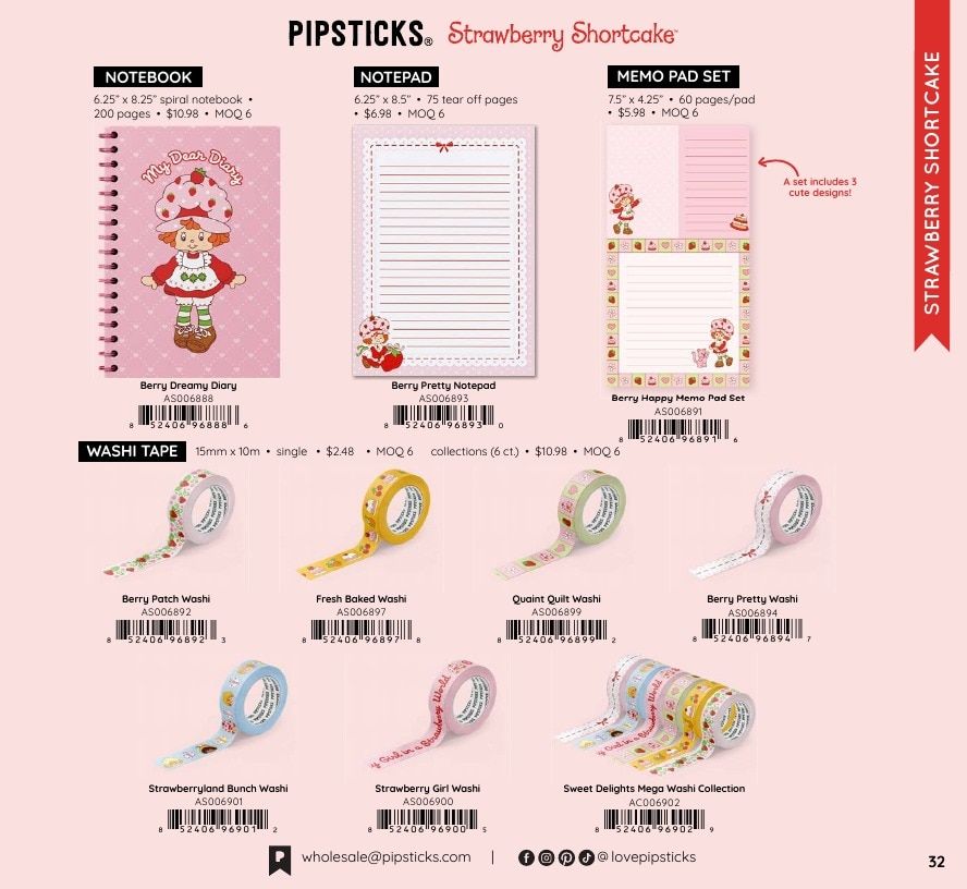 Pipsticks Annual Stickers Catalog Weekly Ad January 1 - December 31, 2026