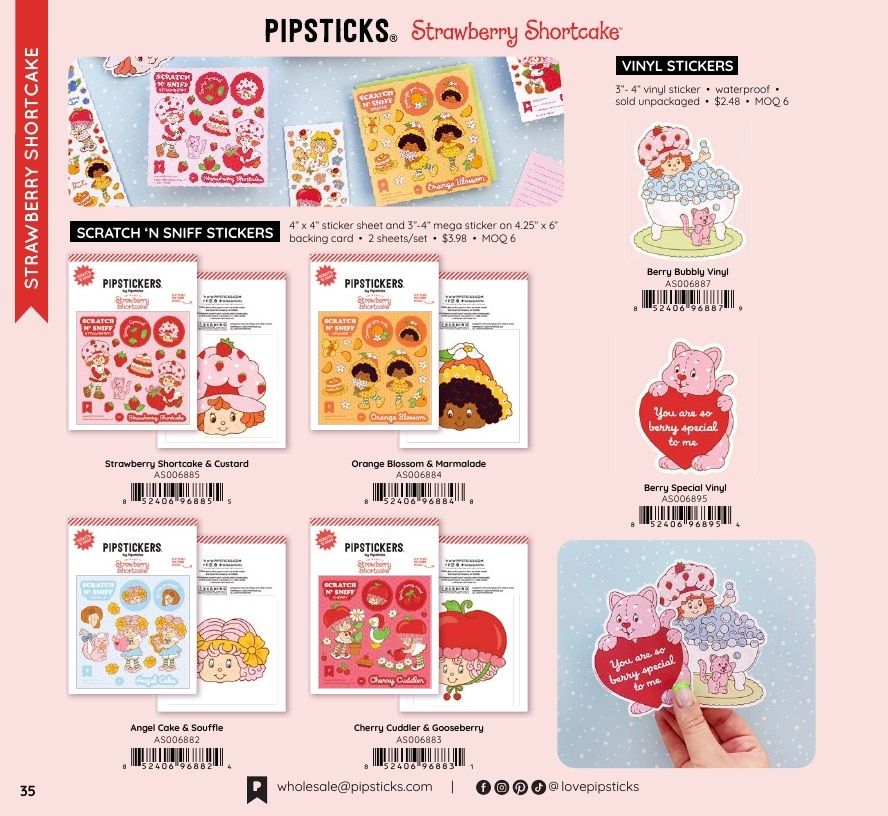 Pipsticks Annual Stickers Catalog Weekly Ad January 1 - December 31, 2026